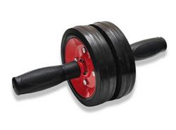 Колесо двойной для преса (ролик гімнастичний) на підшипнику посилений